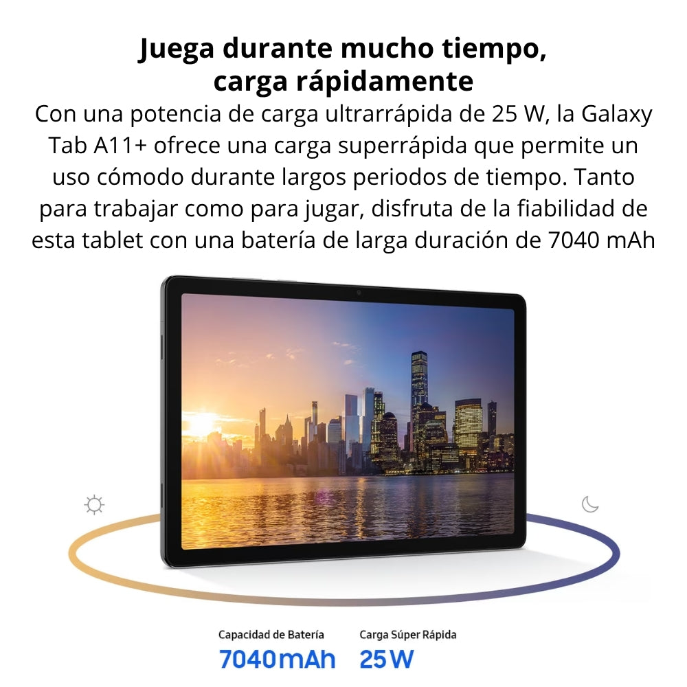 Tablet Samsung Galaxy Tab A11+ Wi-Fi Pantalla 11.0