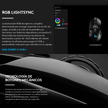 Mouse Gamer Inalámbrico LIGHTSPEED Logitech G903 Sensor HERO 25K Ambidiestro - Negro