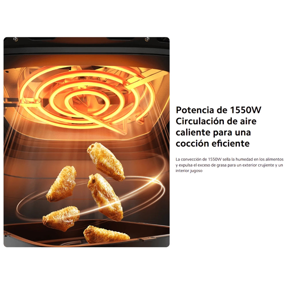 Freidora de Aire Xiaomi Air Fryer Essential 6L con 12 Recetas para Comidas Deliciosas