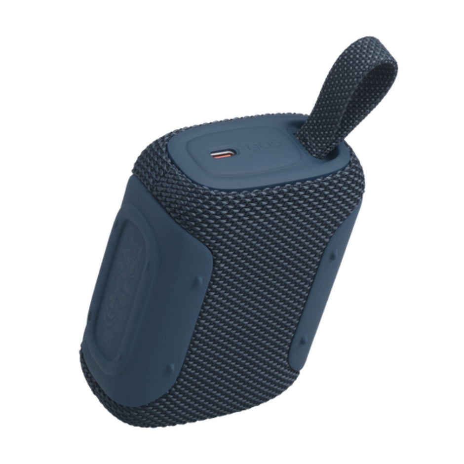 Parlante Bluetooth JBL Go 5 Portátil Sonido Pro Auracast Impermeable IP68 Batería hasta 10h - Azul