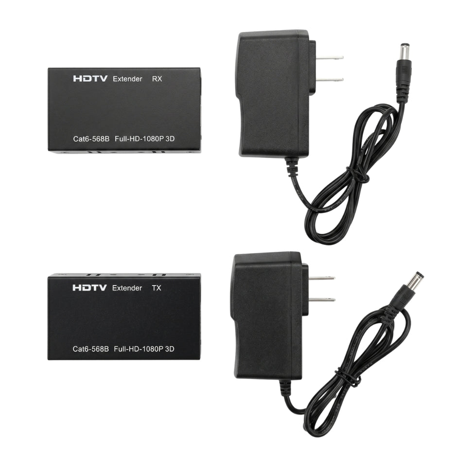 Kit Extensor Hdmi Por Cable De Red Utp / Hasta 60 Metros