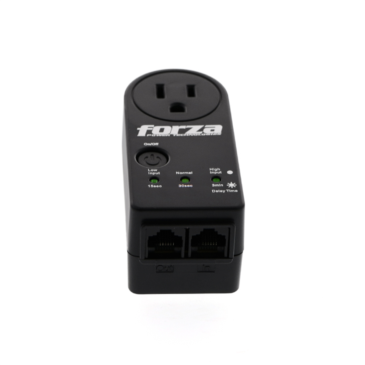 Protector de Voltaje Forza FVP-1201N 900J/1800W Protección contra Picos PC y Electrodomésticos