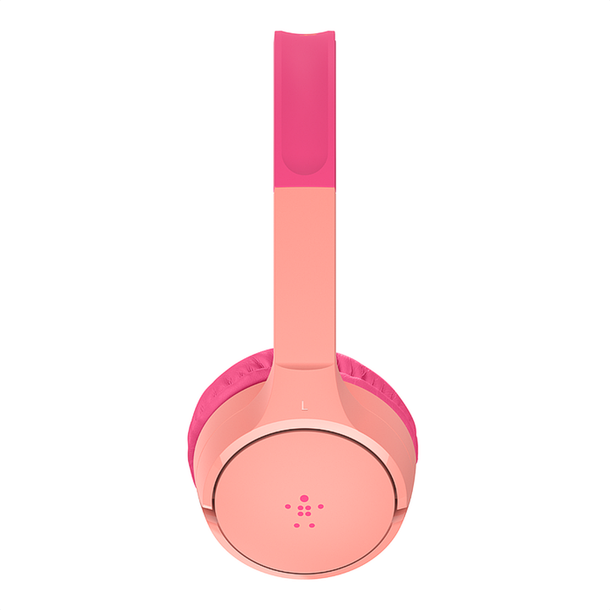 Diadema Inalámbrica para Niños Belkin SoundForm Mini Bluetooth, Audio 85dB Seguros y 30 Horas Rosado
