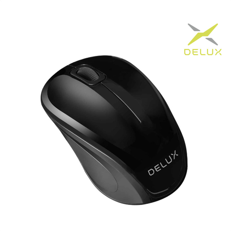 Combo Inalámbrico Delux: Teclado Slim Multimedia + Mouse