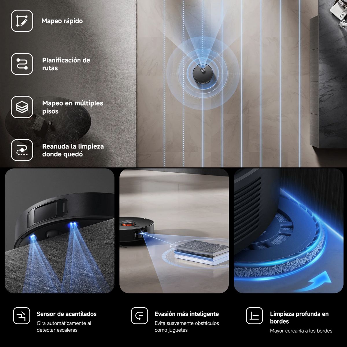 Xiaomi Robot Vacuum X20 Max Aspiradora Inteligente Estación