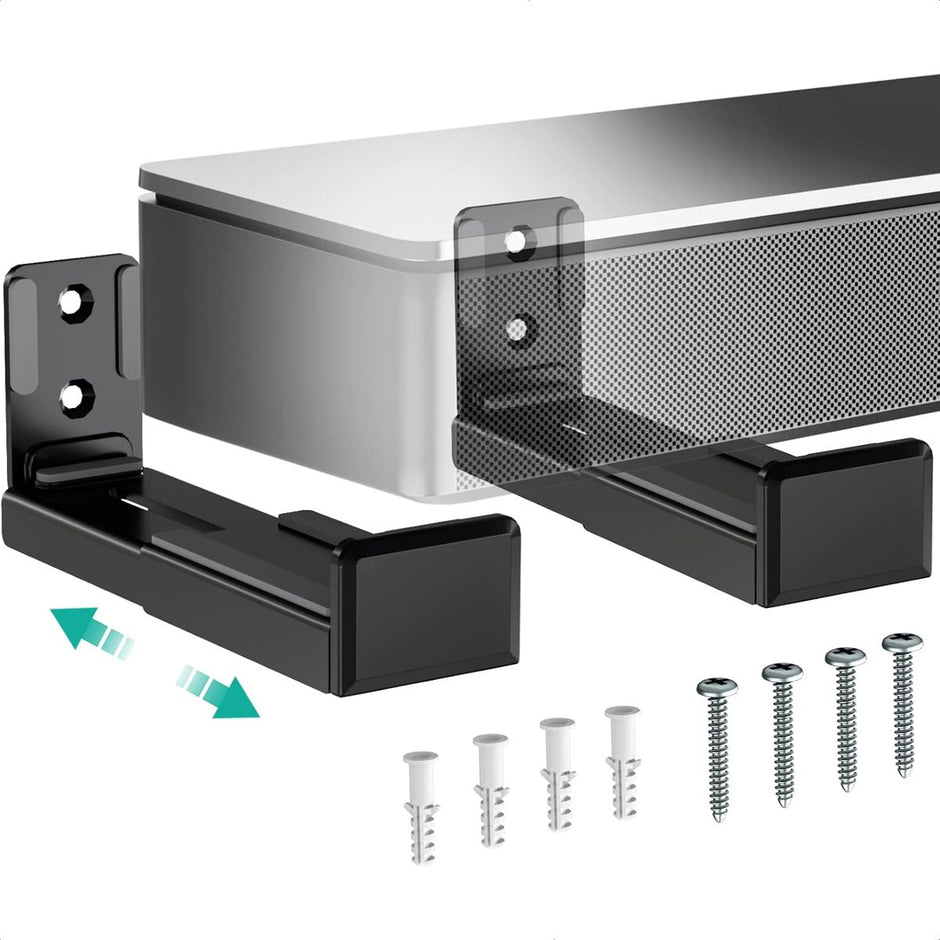 Mini Barra de Sonido USB Genius SoundBar 100 con Efecto de Sonido Inmersivo + Soportes