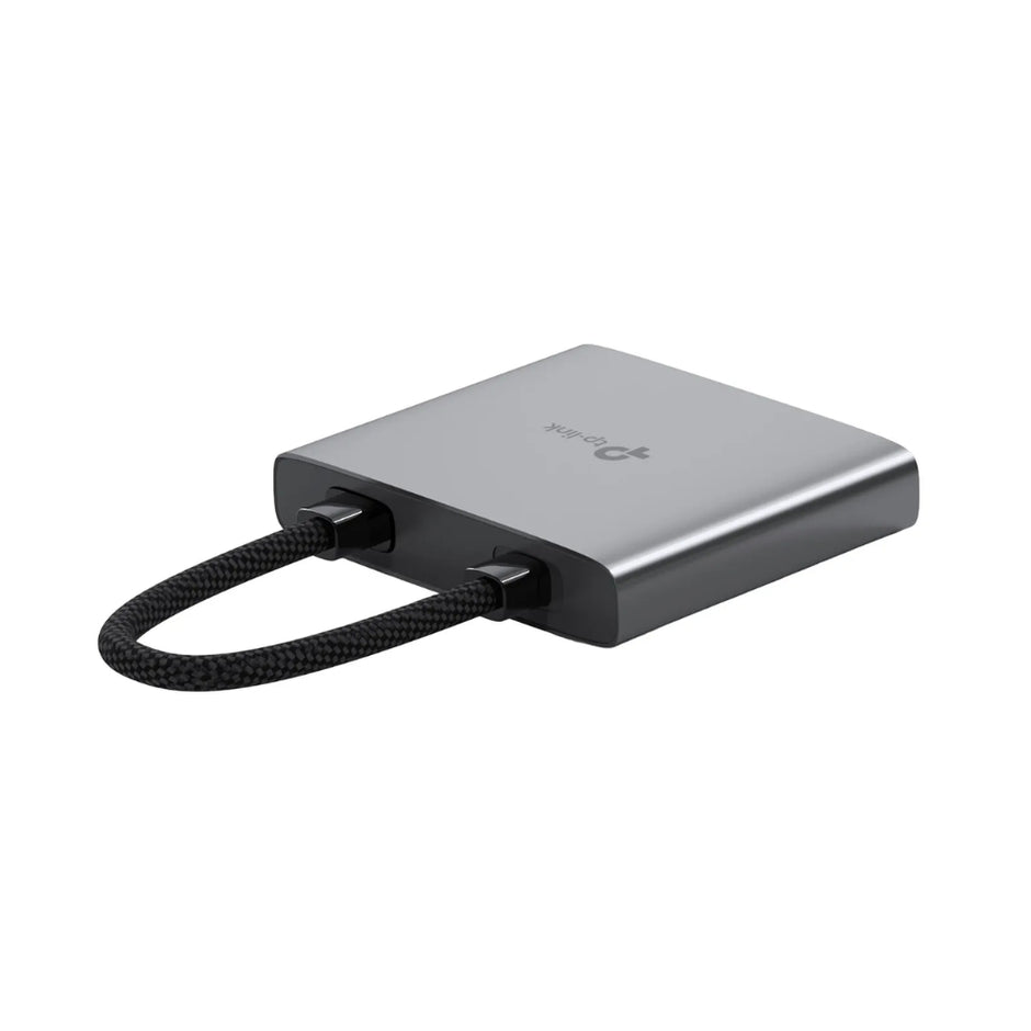 Hub USB-C TP-Link UH3020C 3 en 1 con HDMI 4K, 2x USB 3.0, USB-C PD 100W y Conexión LAN Para Laptop y PC