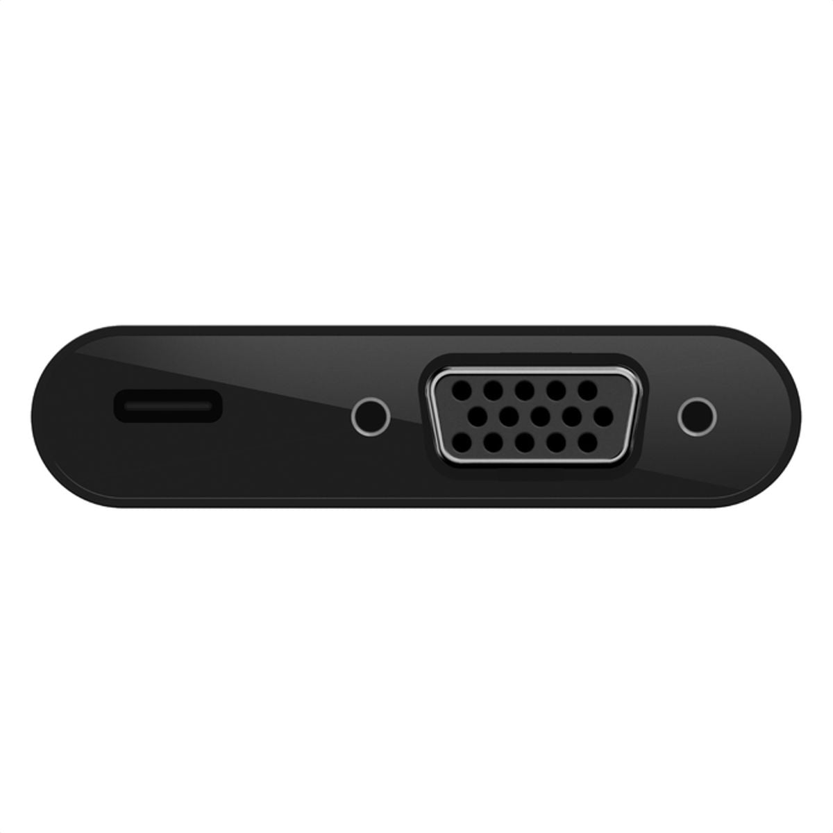 Adaptador Belkin AVC001btBK USB‑C a VGA con Carga Power Delivery 60W Full HD 1080p