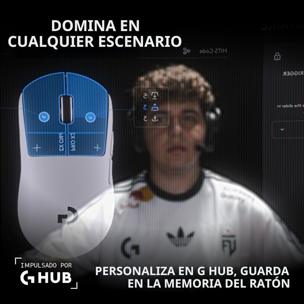 Mouse Gamer Logitech G Pro X2 Superstrike Lightspeed