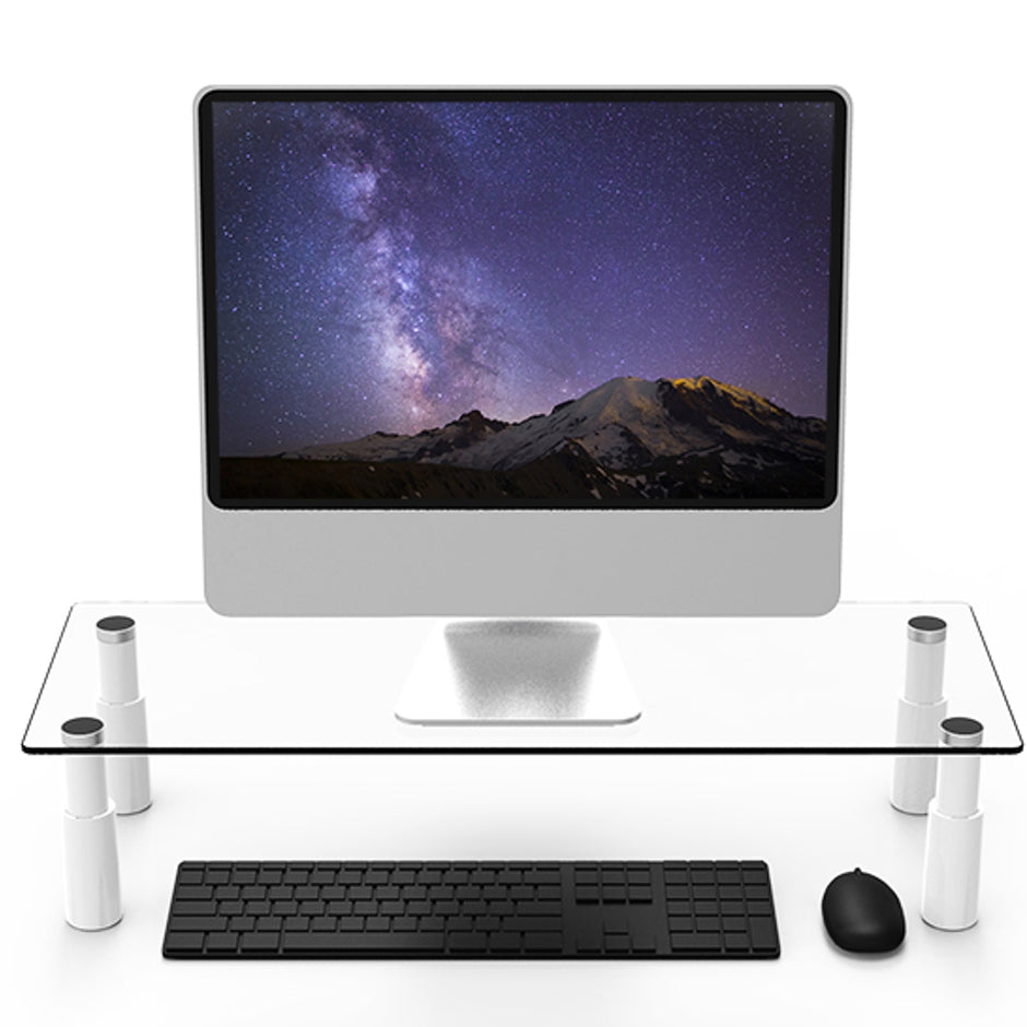 Combo Monitor Xiaomi A24i 2026 IPS 24” FHD 144Hz + Soporte Elevador Techgo BMA-11 Vidrio Templado Ajustable 2 Niveles