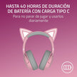Audífonos Gamer Inalámbricos Razer Kraken Kitty V2 BT Rosa RGB