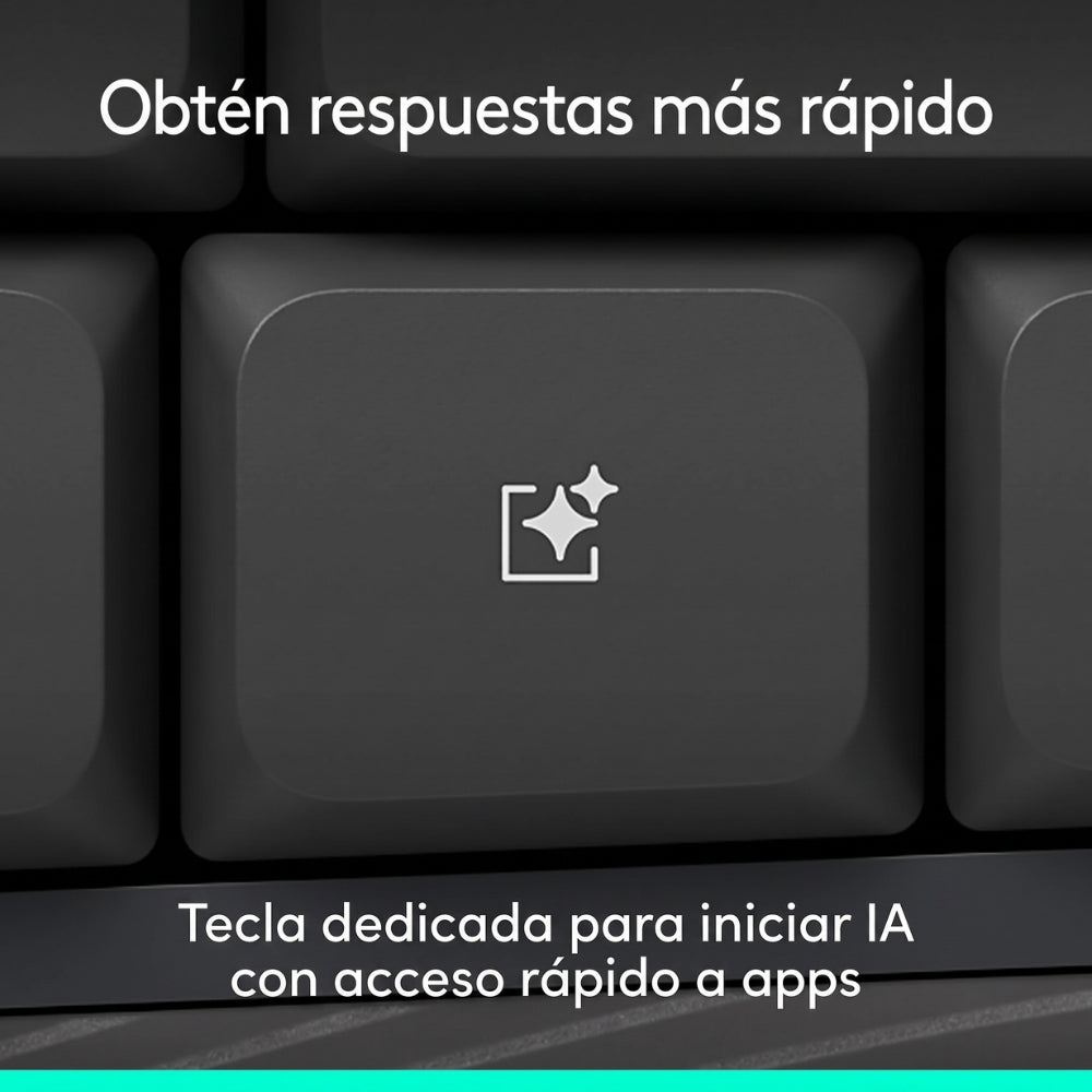 Combo Teclado y Mouse Inalámbrico Logitech Signature Comfort Plus MK880 Bluetooth Diseño Ergonómico