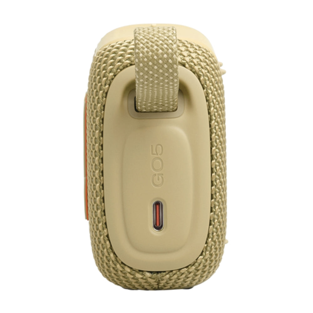 Parlante Bluetooth JBL Go 5 Portátil Sonido Pro Auracast Impermeable IP68 Batería hasta 10h - Amarillo
