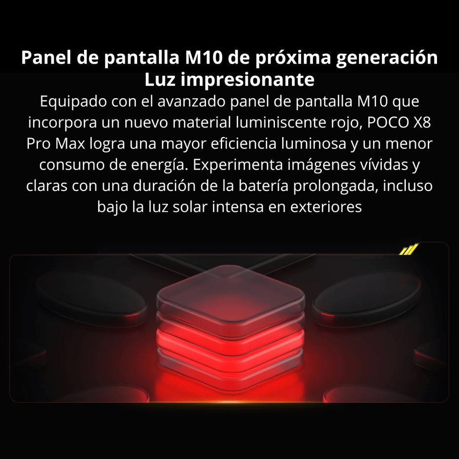 Celular Xiaomi POCO X8 Pro Max 5G Dual SIM AMOLED 6.83” 512GB/12GB 50MP OIS 8500mAh/100W IP68 - Negro