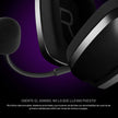 Diadema Gamer Primus Arcus 360BT PBH‑360 con Bluetooth 5.3 y 2.4GHz, Micrófono Desmontable Pro Negro