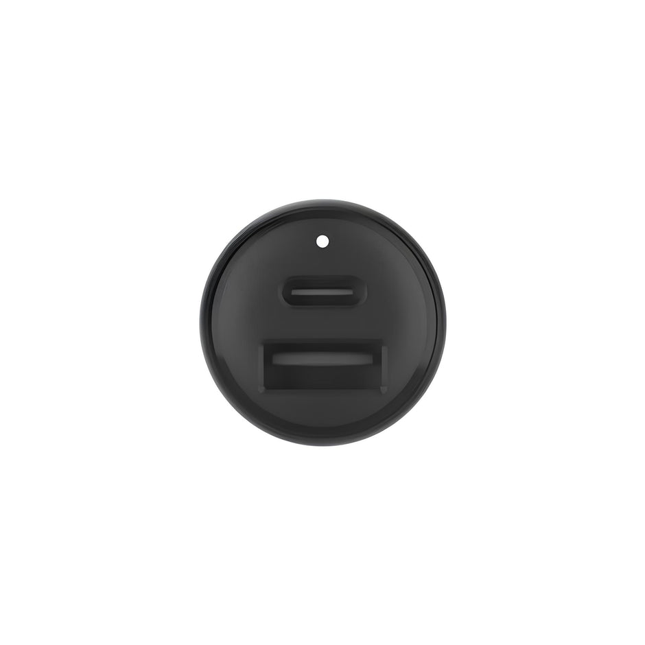 Cargador de Carro Belkin CCB005btBK USB-C USB-A 42W con Carga Rápida para iPhone y Android