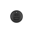 Cargador de Carro Belkin CCB005btBK USB-C USB-A 42W con Carga Rápida para iPhone y Android