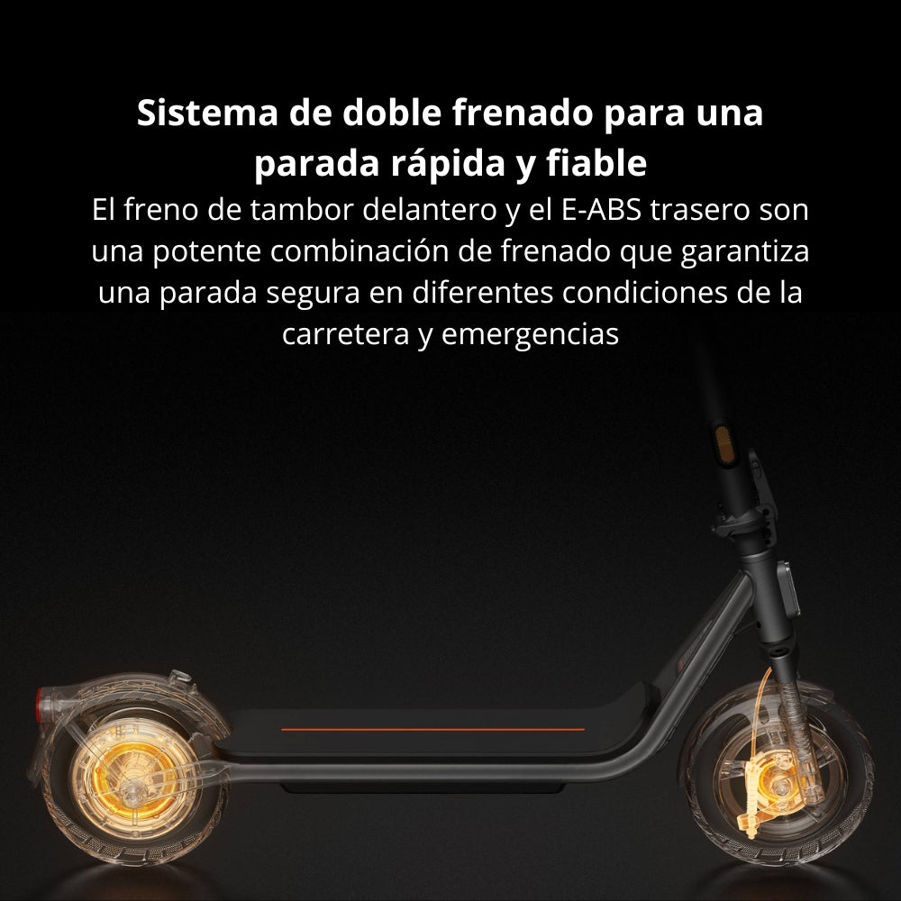 Patineta Eléctrica Xiaomi Scooter 6 Lite Llantas 10” Max 500W Alcance 25km Suspensión Frontal E-ABS IPX4