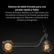 Patineta Eléctrica Xiaomi Scooter 6 Lite Llantas 10” Max 500W Alcance 25km Suspensión Frontal E-ABS IPX4