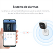 Cámara WiFi TP-Link Tapo C110 2K 3MP Visión Nocturna Alarma con Luz y Sonido + Micro SD 128GB