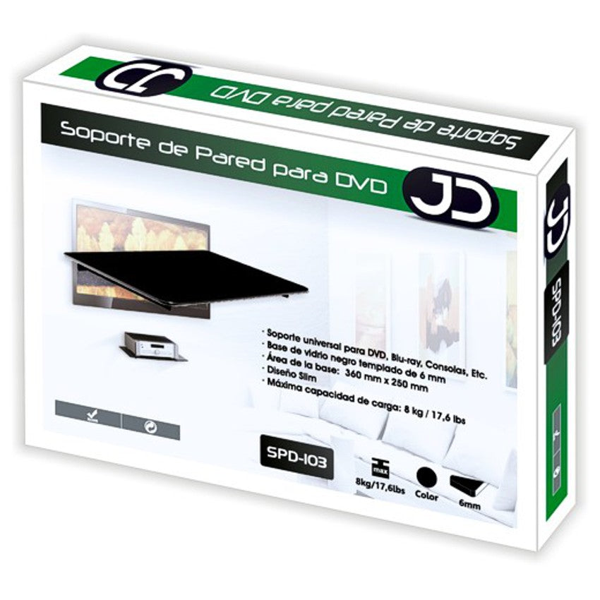 Soporte / Base Pared Para Dvd, Blu-ray, Consolas, Jd Spd-103