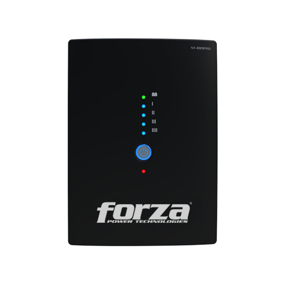 Ups Interactiva Forza NT-1801PRO 1800VA/900W 10 Tomas Protección Sobretensión Regulación AVR LED