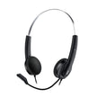 Audifonos Diadema Genius HS-220U Con Micrófono USB-A Botón AI Copilot - Negro