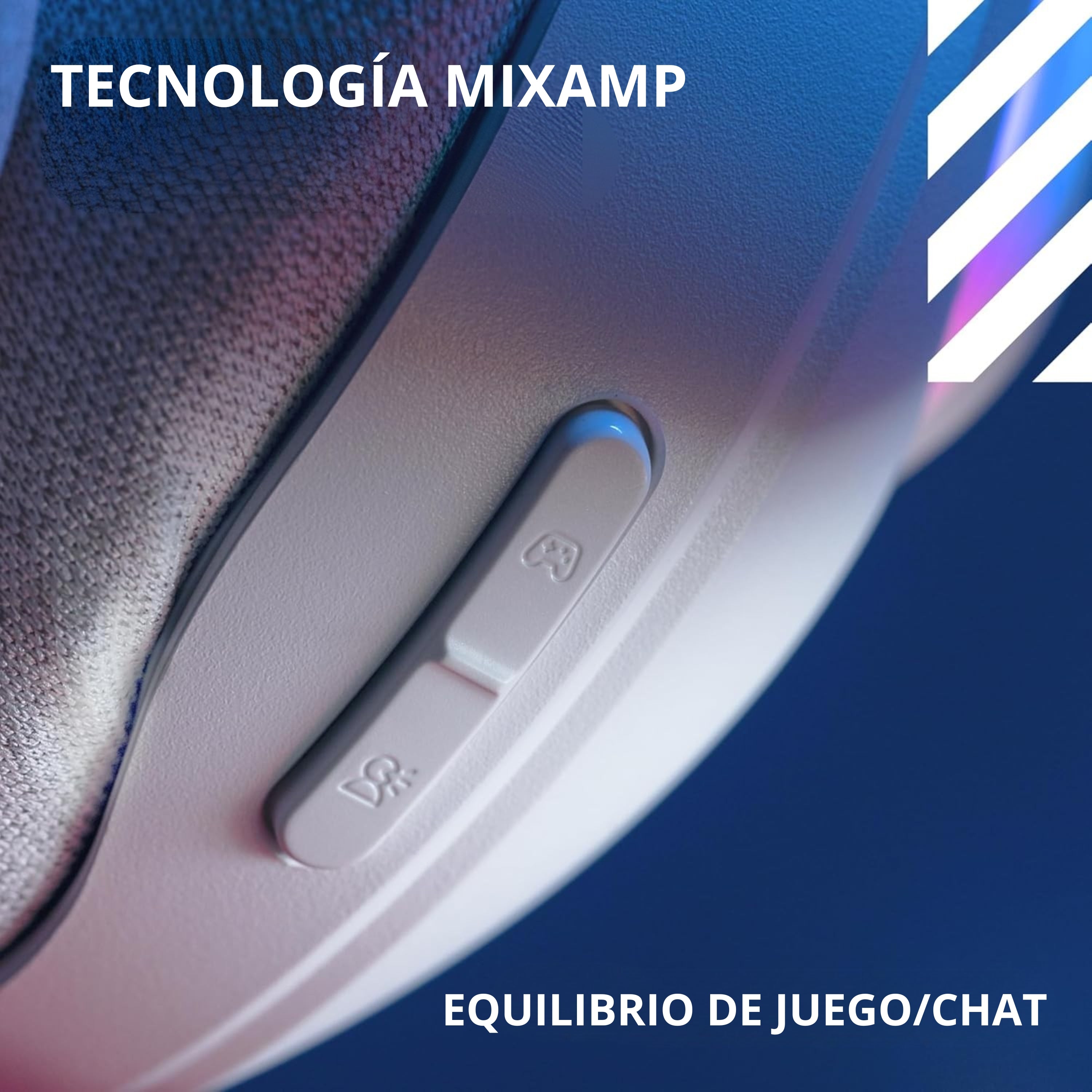 Diadema Gamer Logitech G A20x Lightspeed Ps5/Xbox/Switch/PC - Blanco