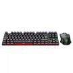 T-dagger Combo Gamer Advance Force TGS-005 LIT Teclado Mecánico Compacto + Mouse Gamer RGB