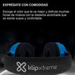 Diadema Inalámbrica Bluetooth Klip Xtreme Fury Pro KWH-001 con Micrófono / Rojo