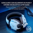 Audifonos Gamer Razer Blackshark V2 Pro  inalámbricos HyperSpeed Wireless de 2,4 GHz y Bluetooth 5.2. Edicion Play Station - Blanco