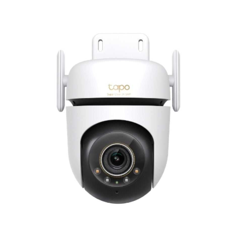 Cámara WiFi TP-Link Tapo C530WS 360° 3K 5MP para Exteriores con Visión Nocturna a Color y Detección IA Avanzada + Micro SD 128GB