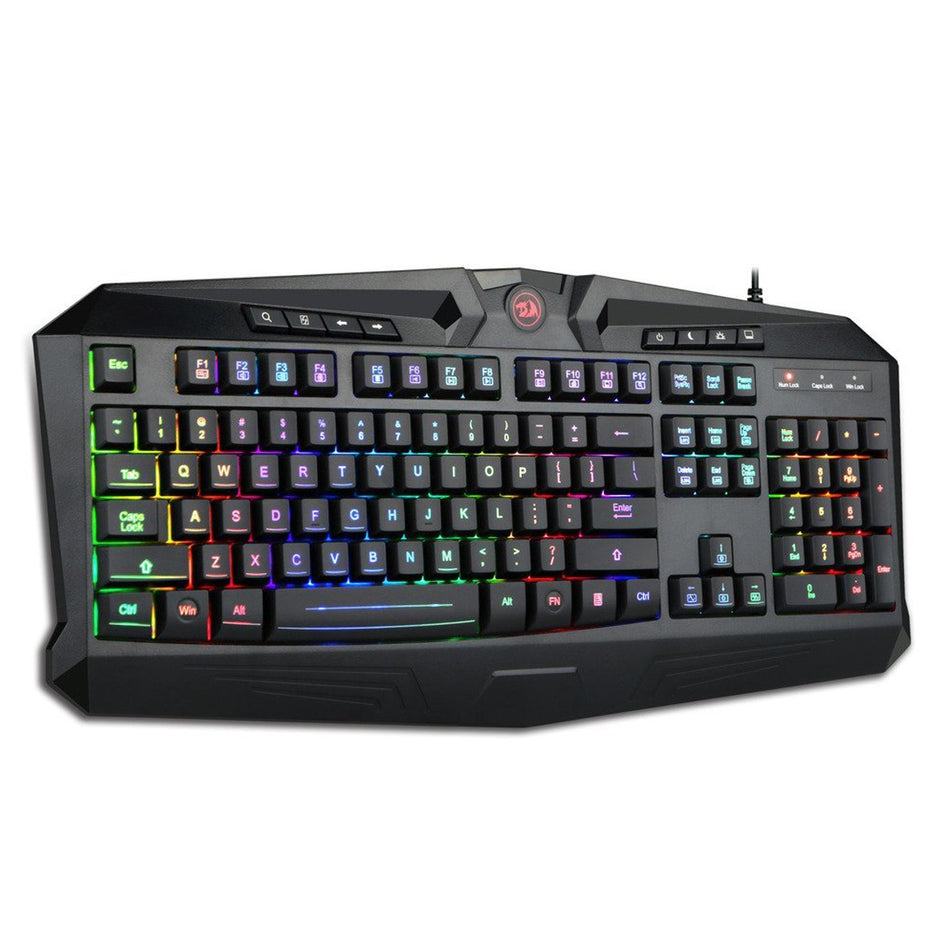 Combo Gamer 4en1 Redragon S101: Teclado, Mouse, Pad, Diadema