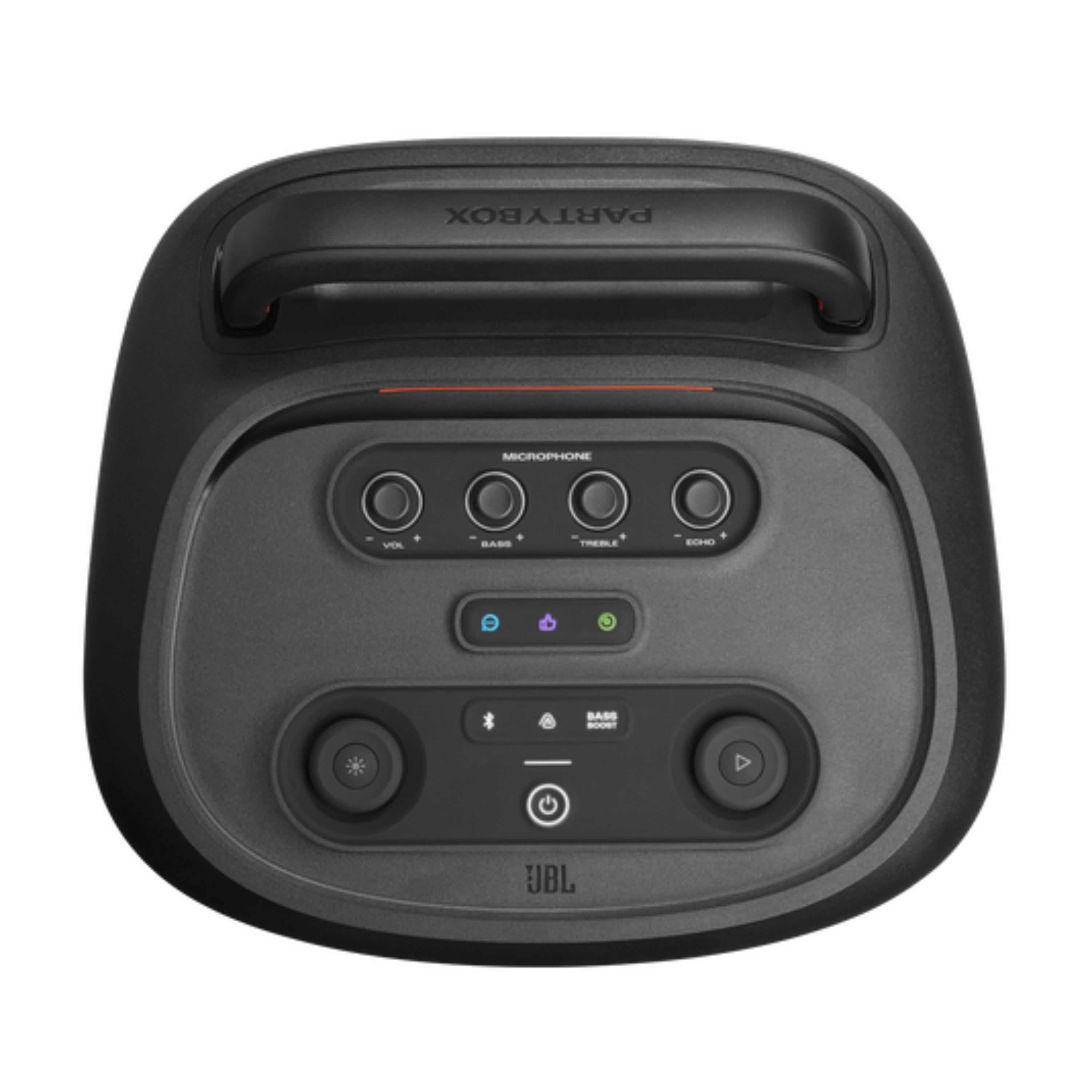 Parlante Cabina Bluetooth JBL PartyBox 520 400W RMS IPX4 Batería 18h Auracast AI Sound Boost Luces LED