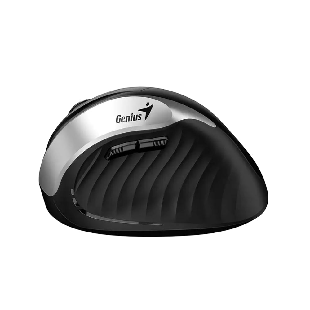 Mouse Vertical Genius Ergo 8250s Inalámbrico 6 Botones, Gray Silver