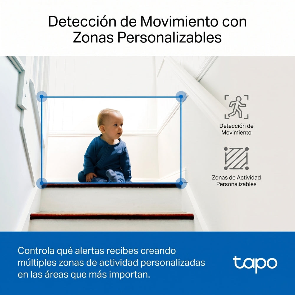 Cámara Seguridad Wi-Fi TP-Link Tapo C230 3K 5MP Robótica 360° Detección IA Visión Nocturna Mejorada