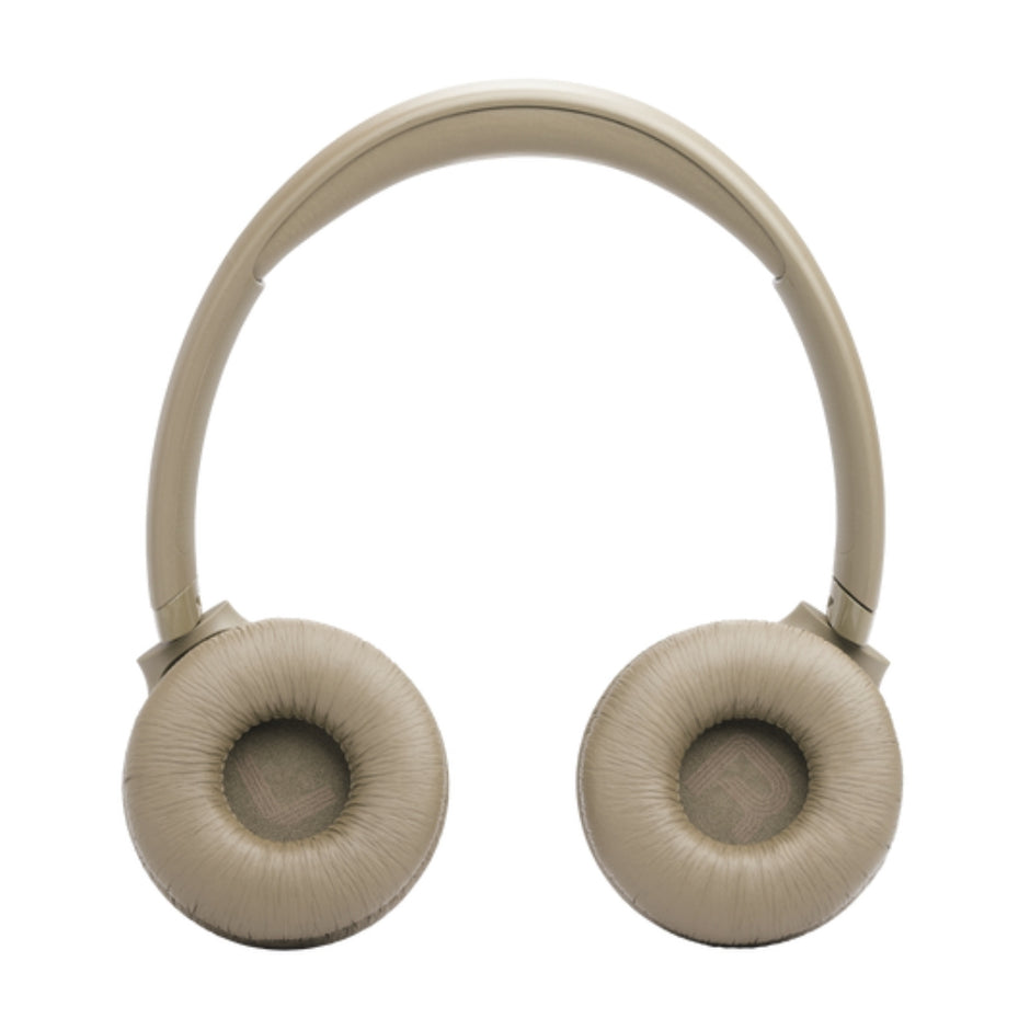 Diadema Inalámbrica JBL Tune 530BT Sonido Pure Bass, Multipunto Bluetooth 6.0 y Hasta 76H de Batería Beige