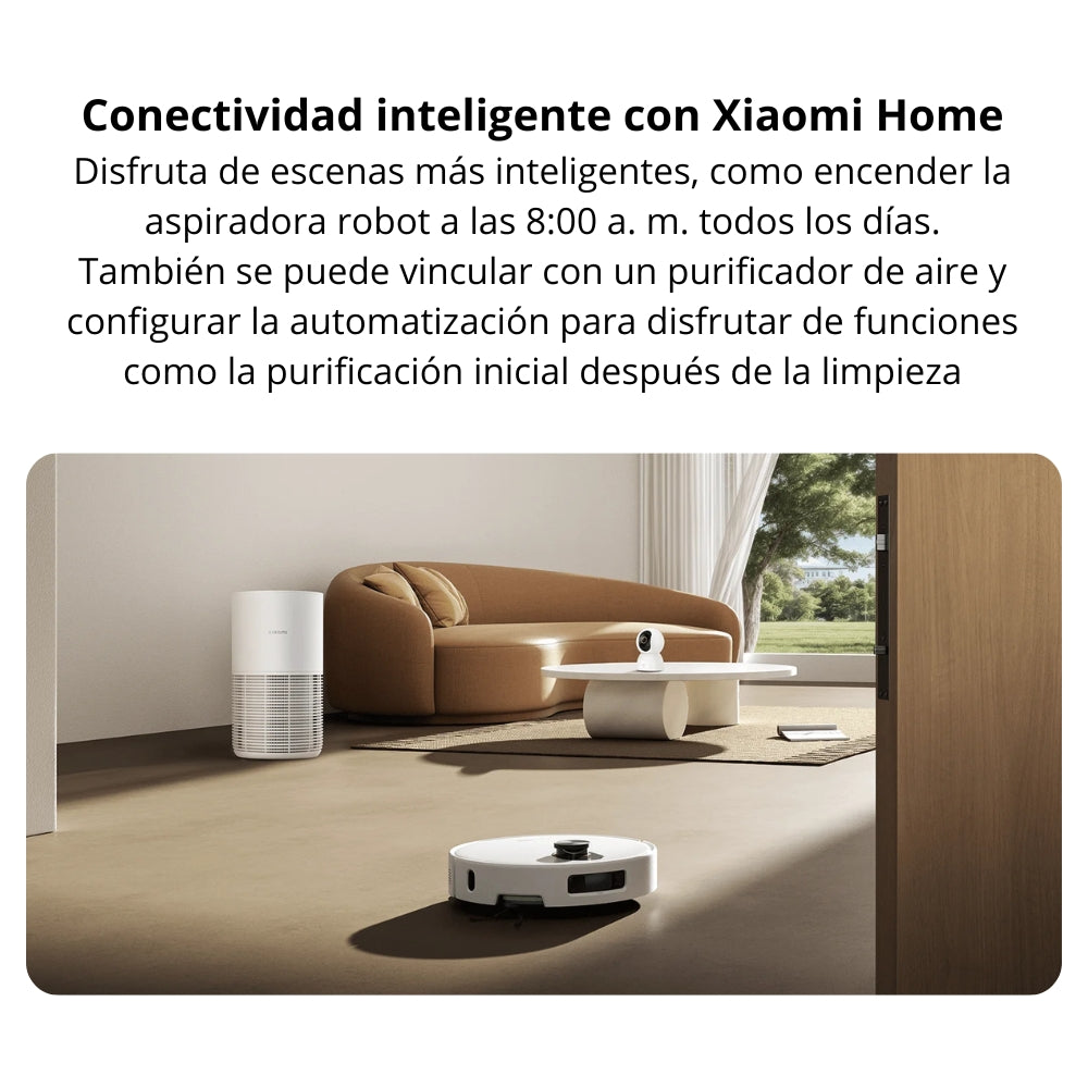Aspiradora Robot Xiaomi Robot Vacuum 5 20000Pa Base Omni Autolavado Mopa Extensible Radar dToF Retráctil