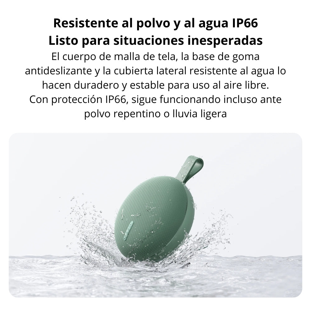 Parlante Bluetooth Portátil Xiaomi Speaker Essential TWS 5W, 1000 mAh con Protección IP66 - Negro