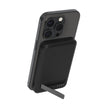 Batería Portátil Power Bank Belkin BoostCharge Pro 5000mAh MagSafe Qi2 Carga Rápida 15W y Stand - Negro