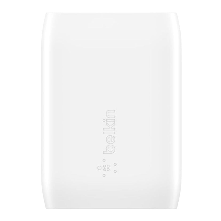 Cargador Belkin BoostCharge 30W USB-C PPS PD 3.0 Carga Rápida iPhone 17/16/15 iPad Samsung