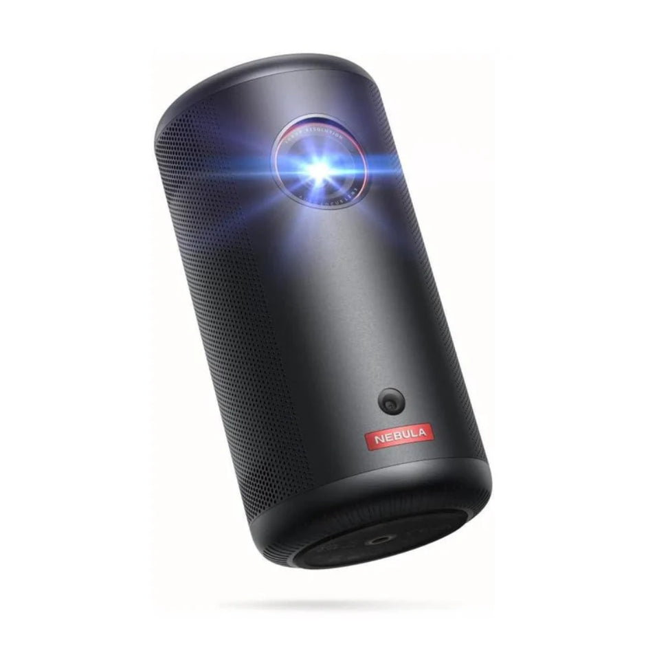 Proyector Portátil Nebula Capsule 3 Láser 1080p 200 Lumens ISO Hasta 120” Google TV Batería Dolby Digital