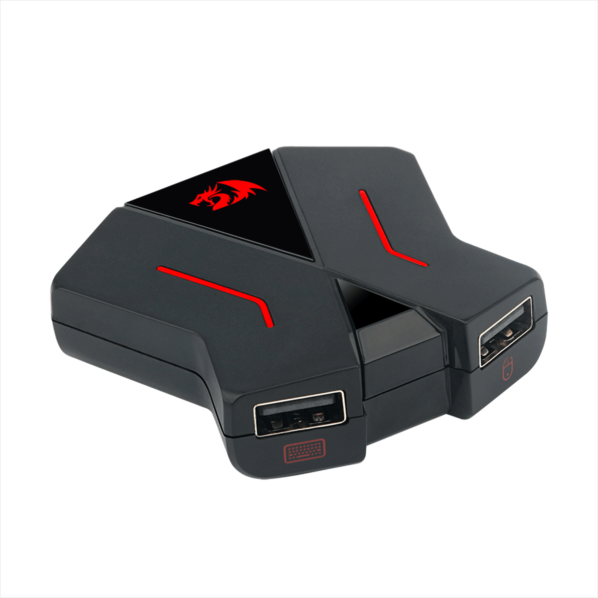 Conversor Multiplataforma HUB Redragon Eris GA200 para Teclado y Mouse en Consolas