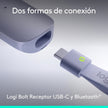 Presentador Inalambrico Logitech Spotlight 2 BT, USB-C - Lila
