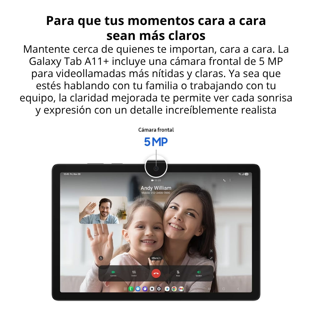 Tablet Samsung Galaxy Tab A11+ Wi-Fi Pantalla 11.0