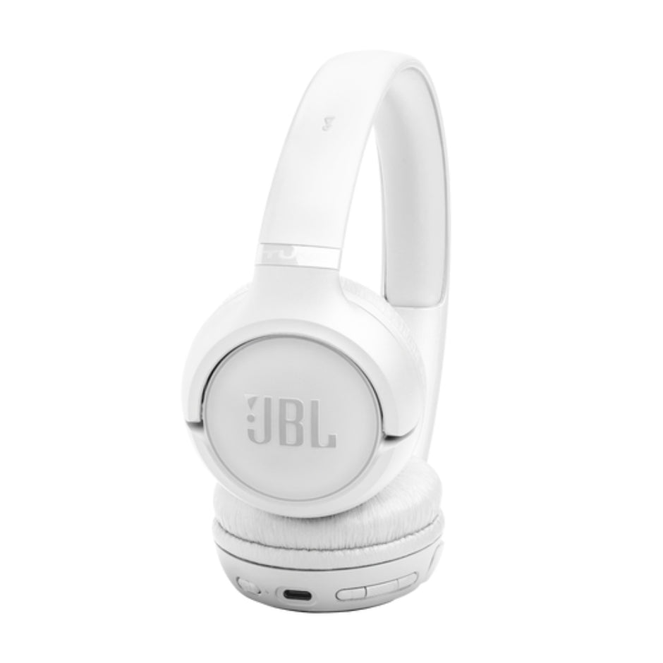 Diadema Inalámbrica JBL Tune 530BT Sonido Pure Bass, Multipunto Bluetooth 6.0 y Hasta 76H de Batería Blanco