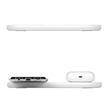 Base De Carga Inalámbrica Dual Qi 10w Belkin Boostcharge WIZ002TTWH Blanco