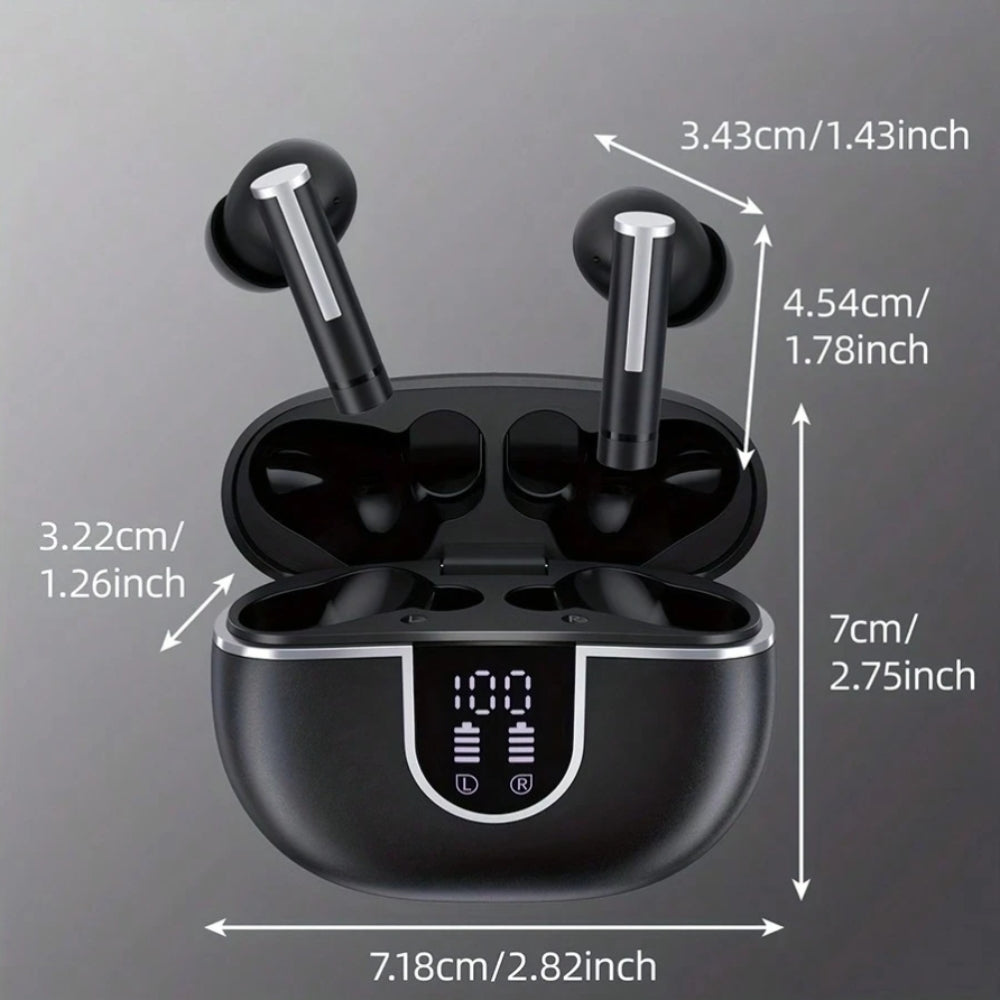 Audífonos In-Ear Inalámbricos X-KIM Xbeats X29 TWS Bluetooth 5.3 Estuche Carga IPX5 Control Táctil Micrófono
