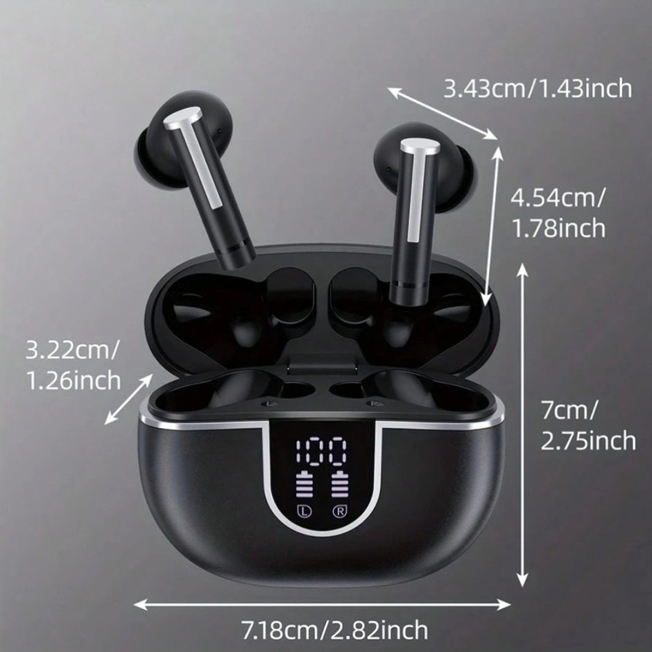 Audífonos In-Ear Inalámbricos X-KIM Xbeats X29 TWS Bluetooth 5.3 Estuche Carga IPX5 Control Táctil Micrófono