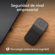Mouse Inalámbrico Ultraportátil Logitech Mobi Fold Diseño Plegable Bluetooth 4000 DPI Smart Scroll - Grafito